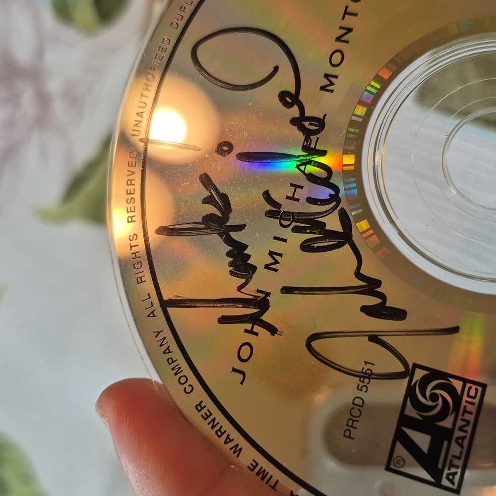 AUTOGRAPHED John Michael Montgomery 'Rope the Moon' CD single Vintage 1990s - Picture 10 of 10